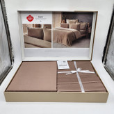 سرویس روتختی کاتن باکس مدل Silky bej دو نفره 6 تکه