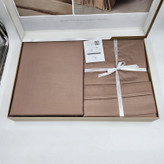 سرویس روتختی کاتن باکس مدل Silky bej دو نفره 6 تکه